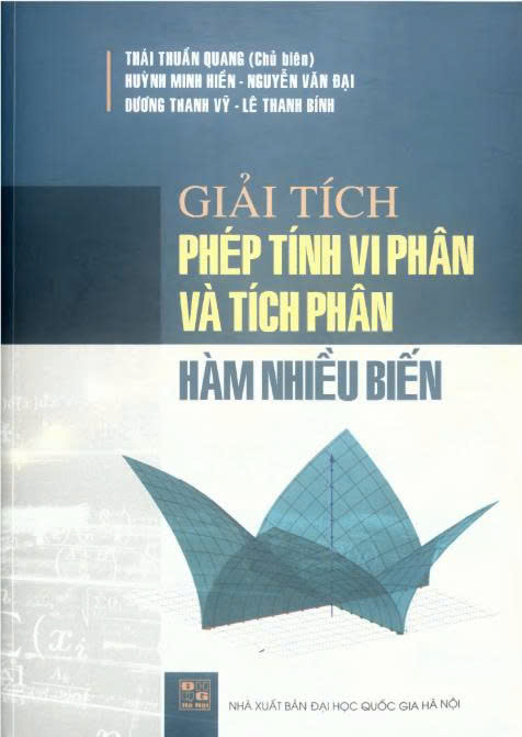 Giải tích - Phép tính vi phân và tích phân hàm nhiều biến