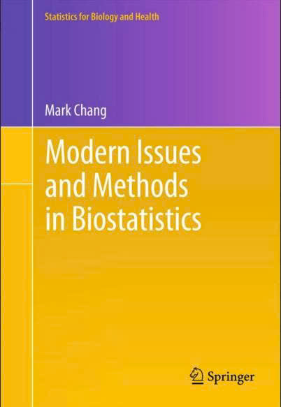 Modern Issues and methods in biostatistics