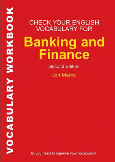 Check your English vocabulary for banking and finance (2nd)
