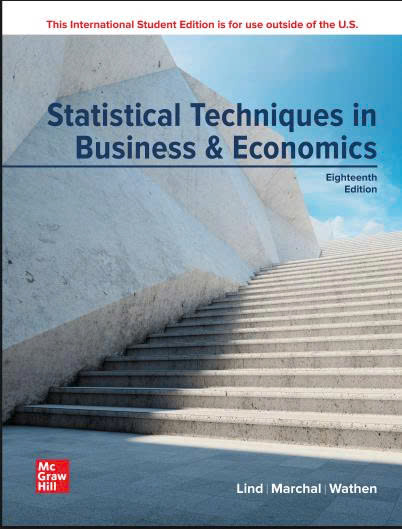 Statistical Techniques in Business & Economics (18th)