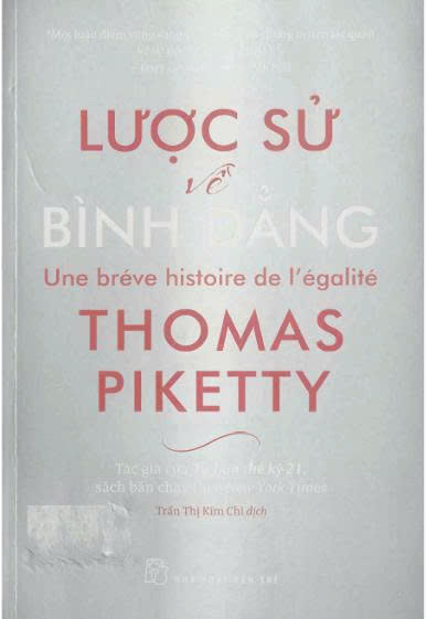 Lược sử về bình đẳng = Une bréve histoire de l'égalité