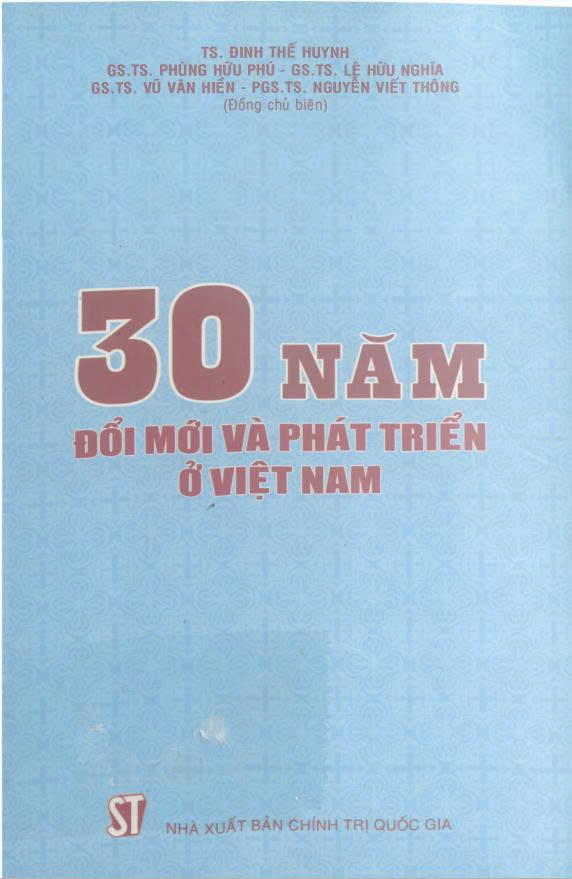 30 năm đổi mới và phát triển ở Việt Nam