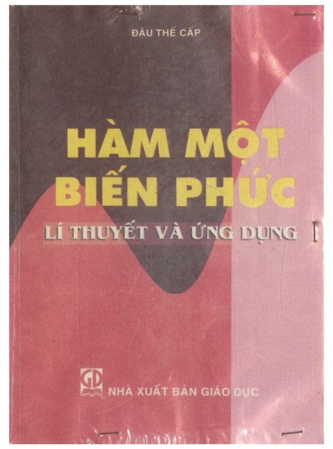 Hàm một biến phức, Lý thuyết và ứng dụng