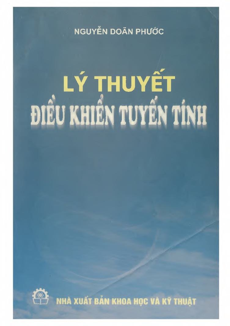 Lý thuyết điều khiển tuyến tính