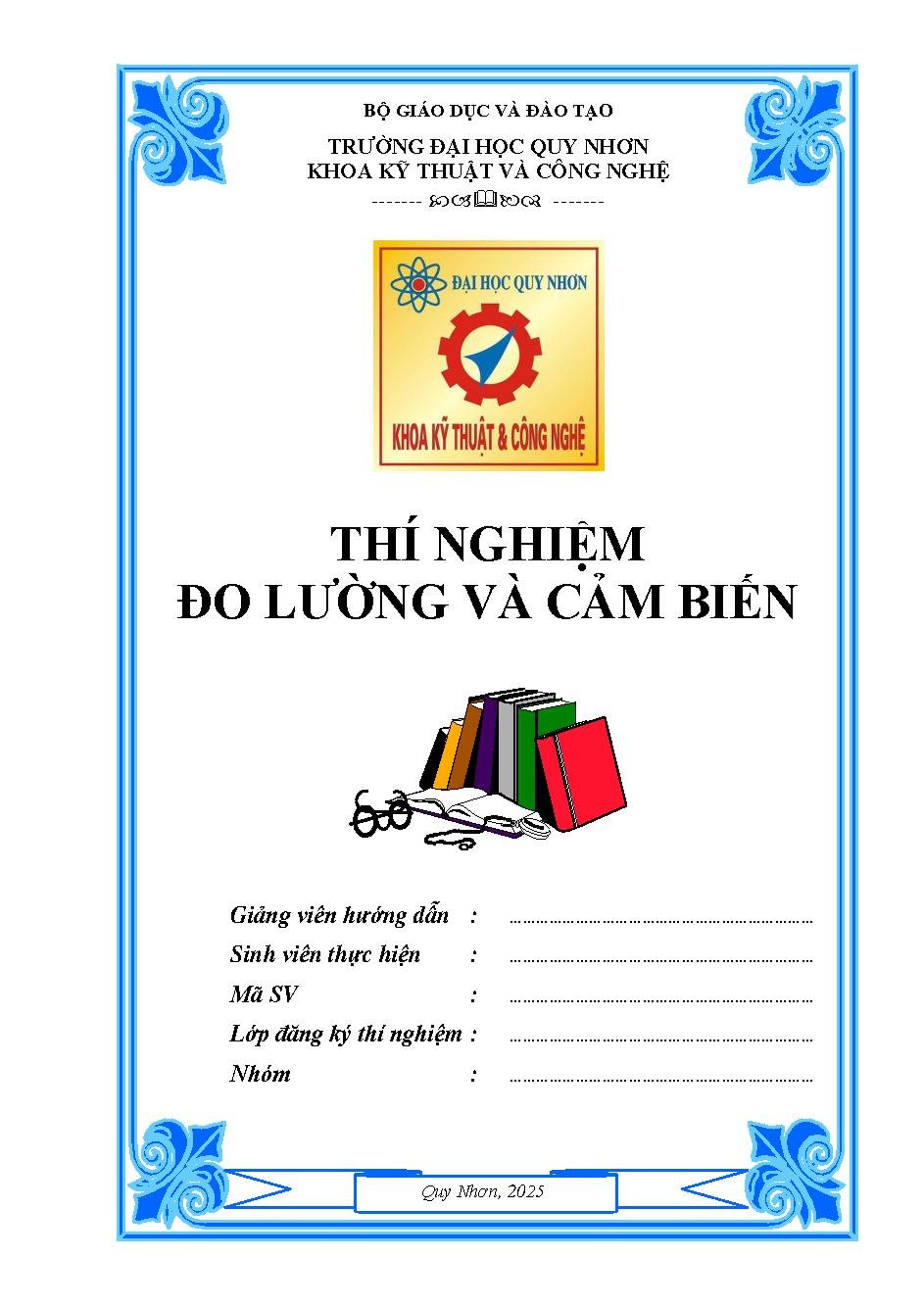 Thí nghiệm đo lường và cảm biến