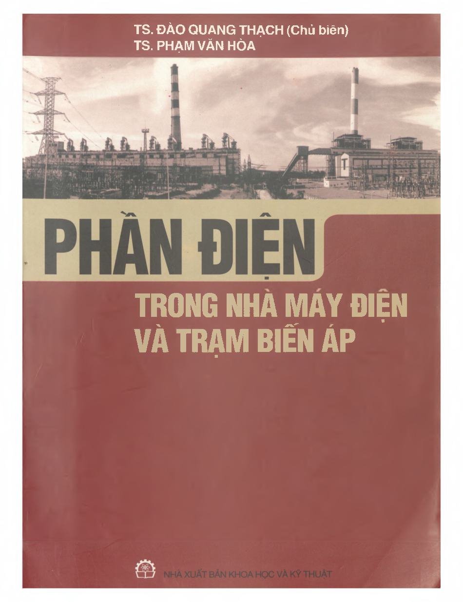 Phần điện trong nhà máy điện và trạm biến áp