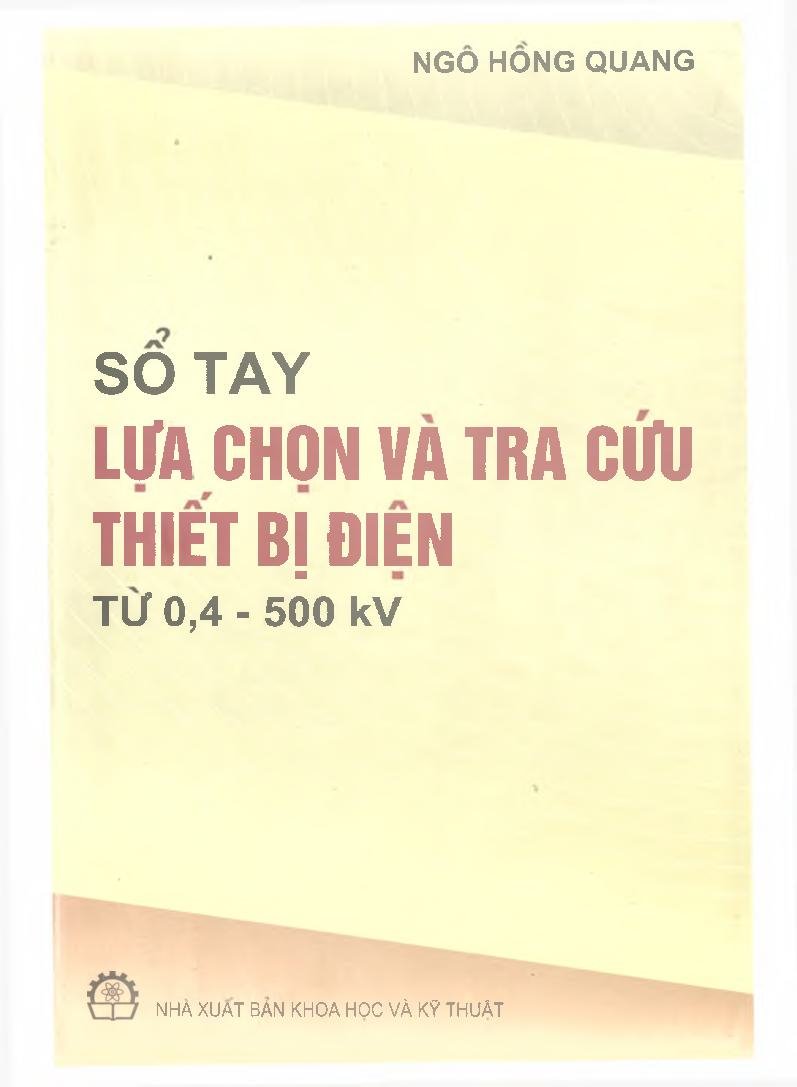 Sổ tay lựa chọn và tra cứu thiết bị điện