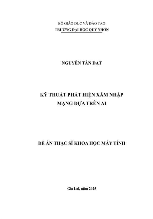 Kỹ thuật phát hiện xâm nhập mạng dựa trên AI