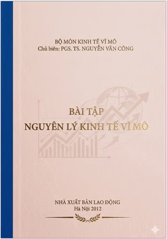 Bài tập nguyên lý kinh tế vĩ mô