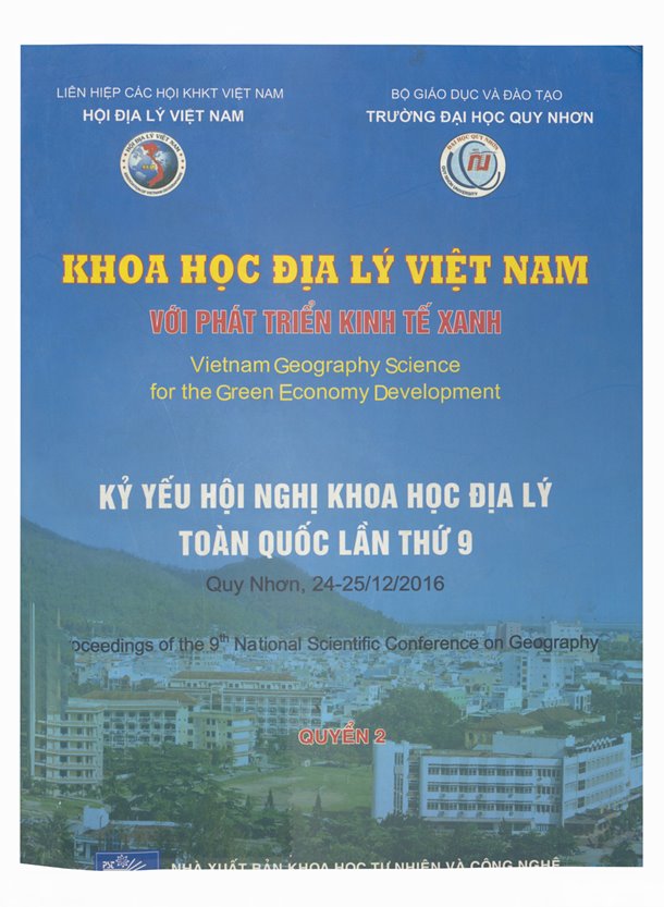 Khoa học hội nghị khoa học địa lý Việt nam với phát triển kinh tế xanh