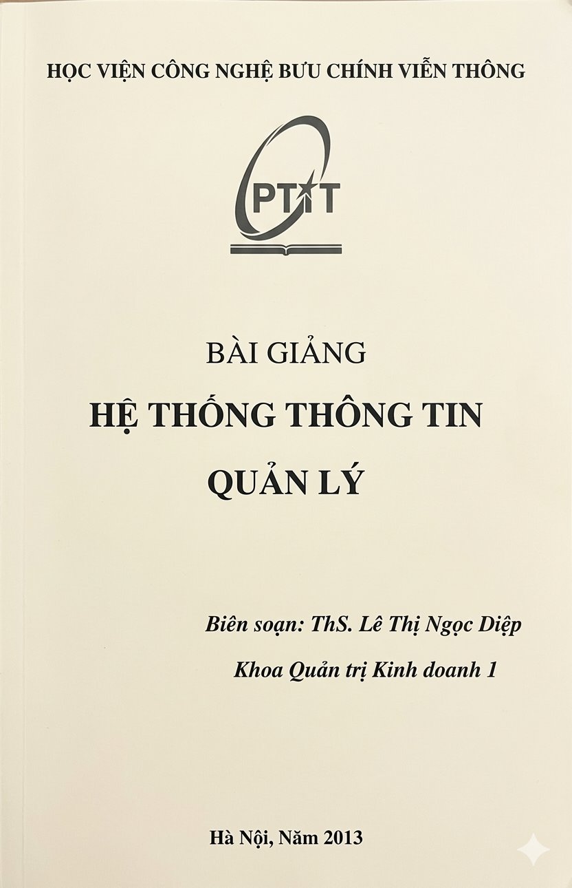 Bài giảng Hệ Thống Thông Tin Quản Lý