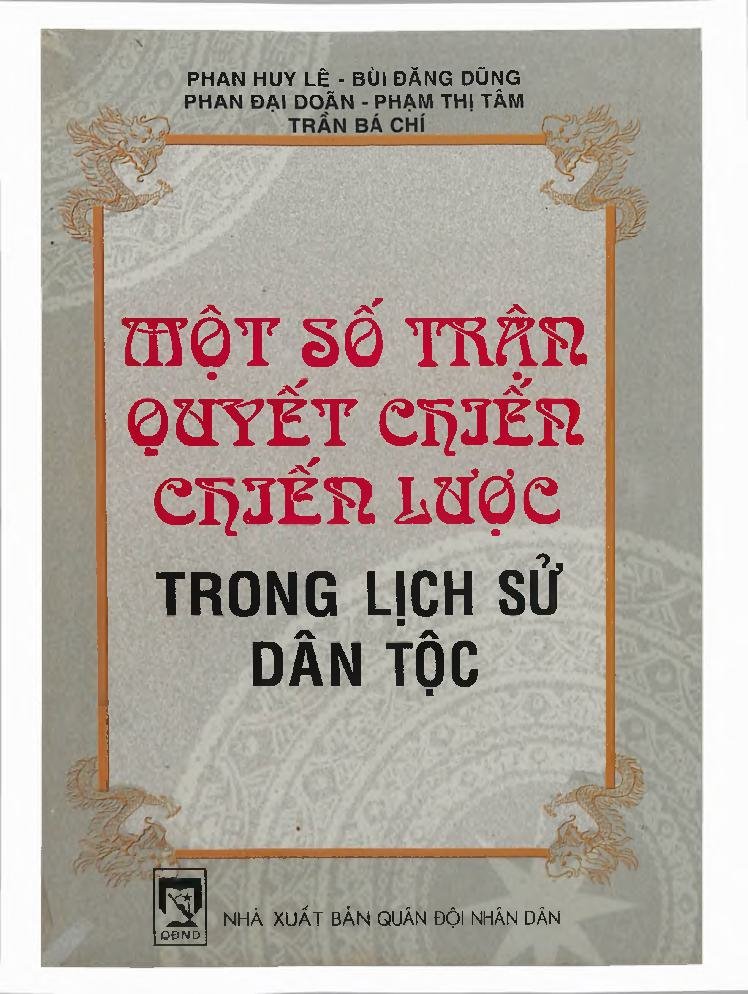Một số trận quyết chiến chiến lược trong lịch sử dân tộc