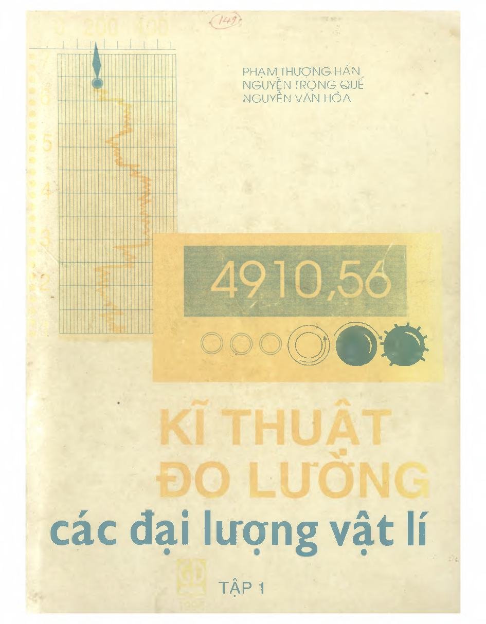 Kĩ thuật đo lường các đại lượng vật lý tập 1