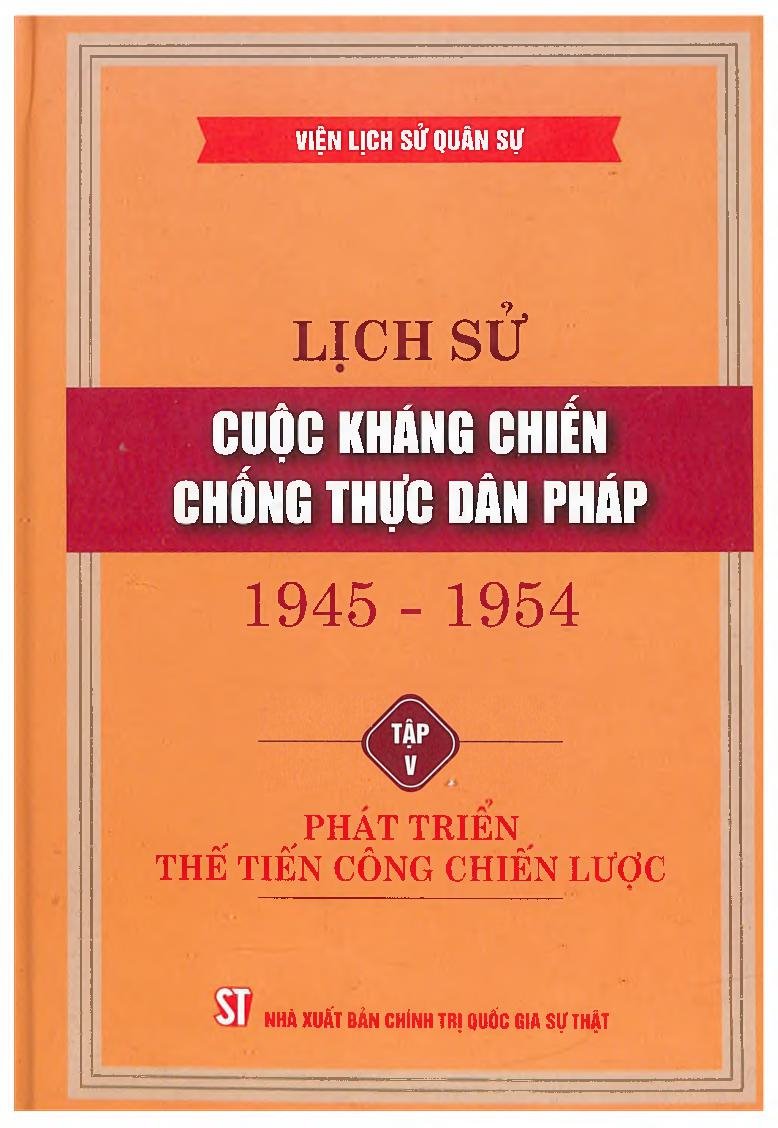 Lịch sử cuộc kháng chiến chống thực dân Pháp 1945 - 1954, Tập V