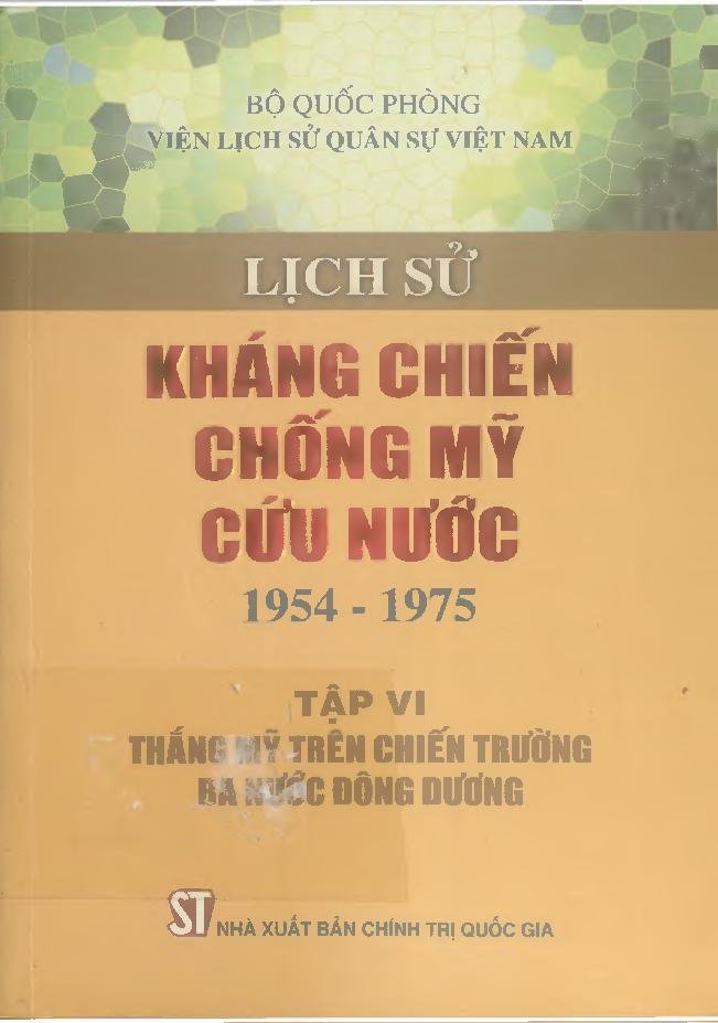 Lịch sử kháng chiến chống Mỹ cứu nước, Tập VI