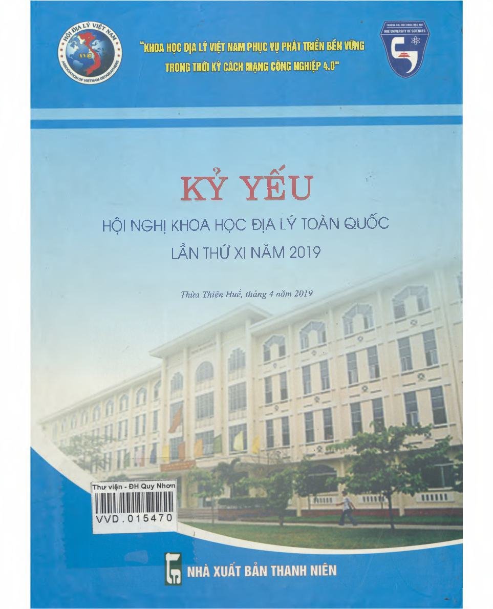 Kỷ yếu hội nghị khoa học địa lý toàn quốc lần thứ XI năm 2019, Tập 3