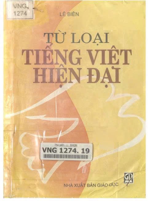 Từ loại Tiếng việt hiện đại