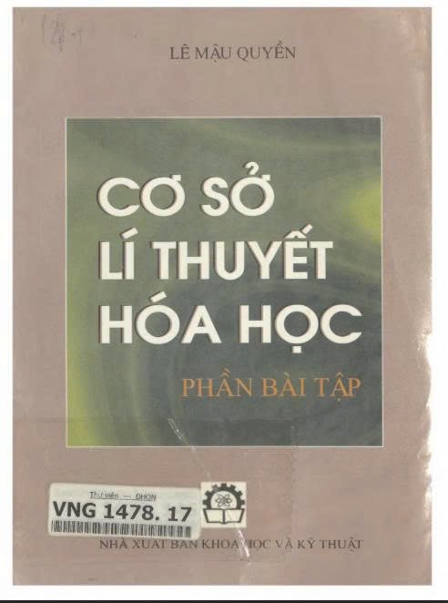 Cơ sở lí thuyết hoá học
