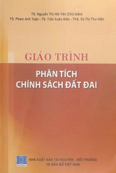 Giáo trình phân tích chính sách đất đai