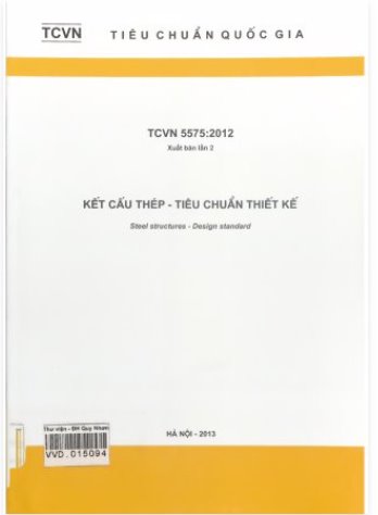 Kết cấu thép tiêu chuẩn thiết kế = Steel structures - Design standard