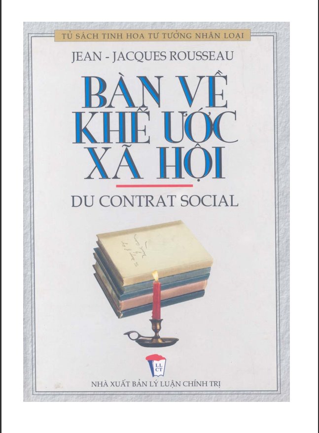 Bàn về khế ước xã hội