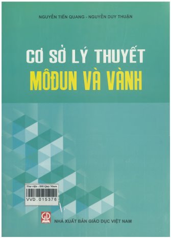 Cơ sở lý thuyết môđun và vành