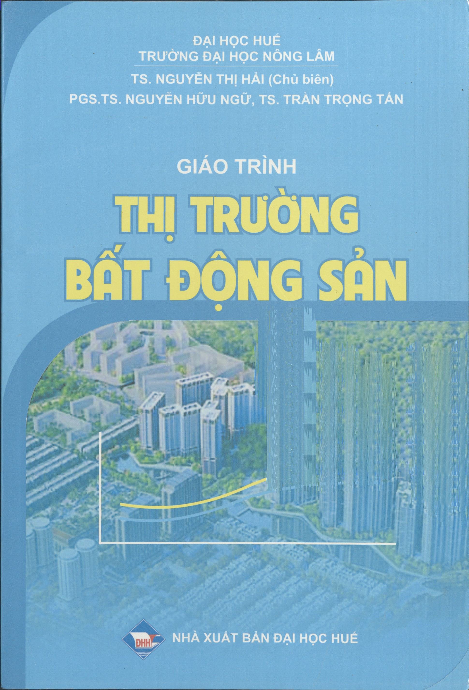Giáo trình thị trường bất động sản