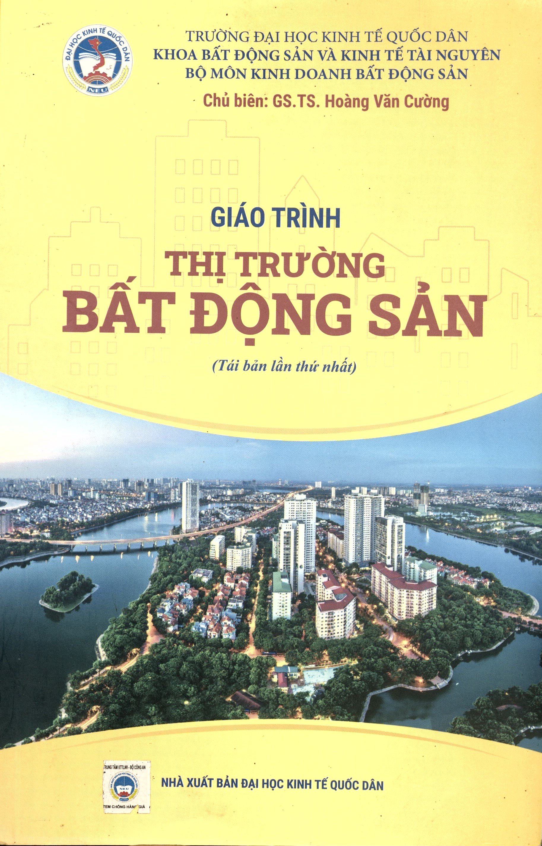 Giáo trình Thị trường Bất động sản