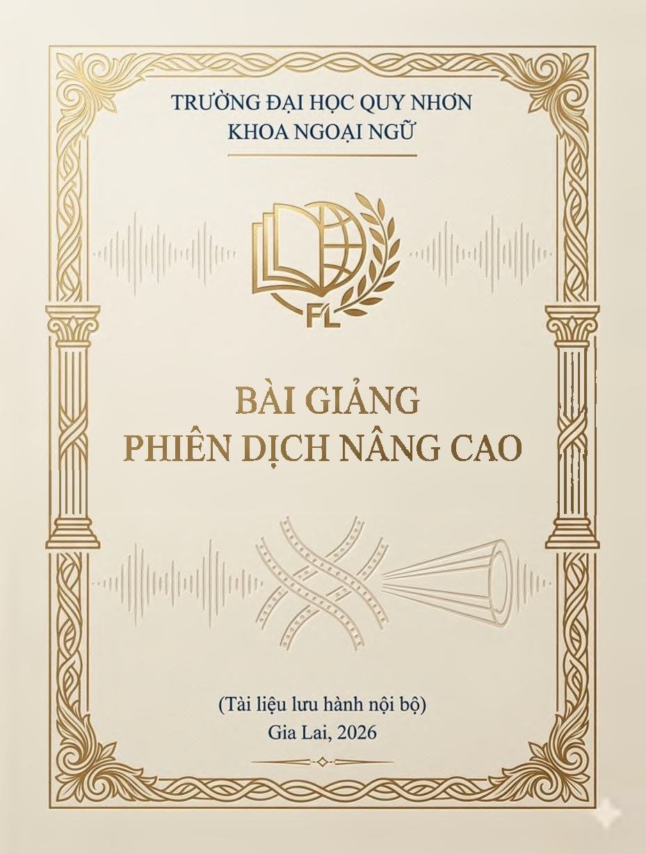 Bài giảng Phiên dịch nâng cao