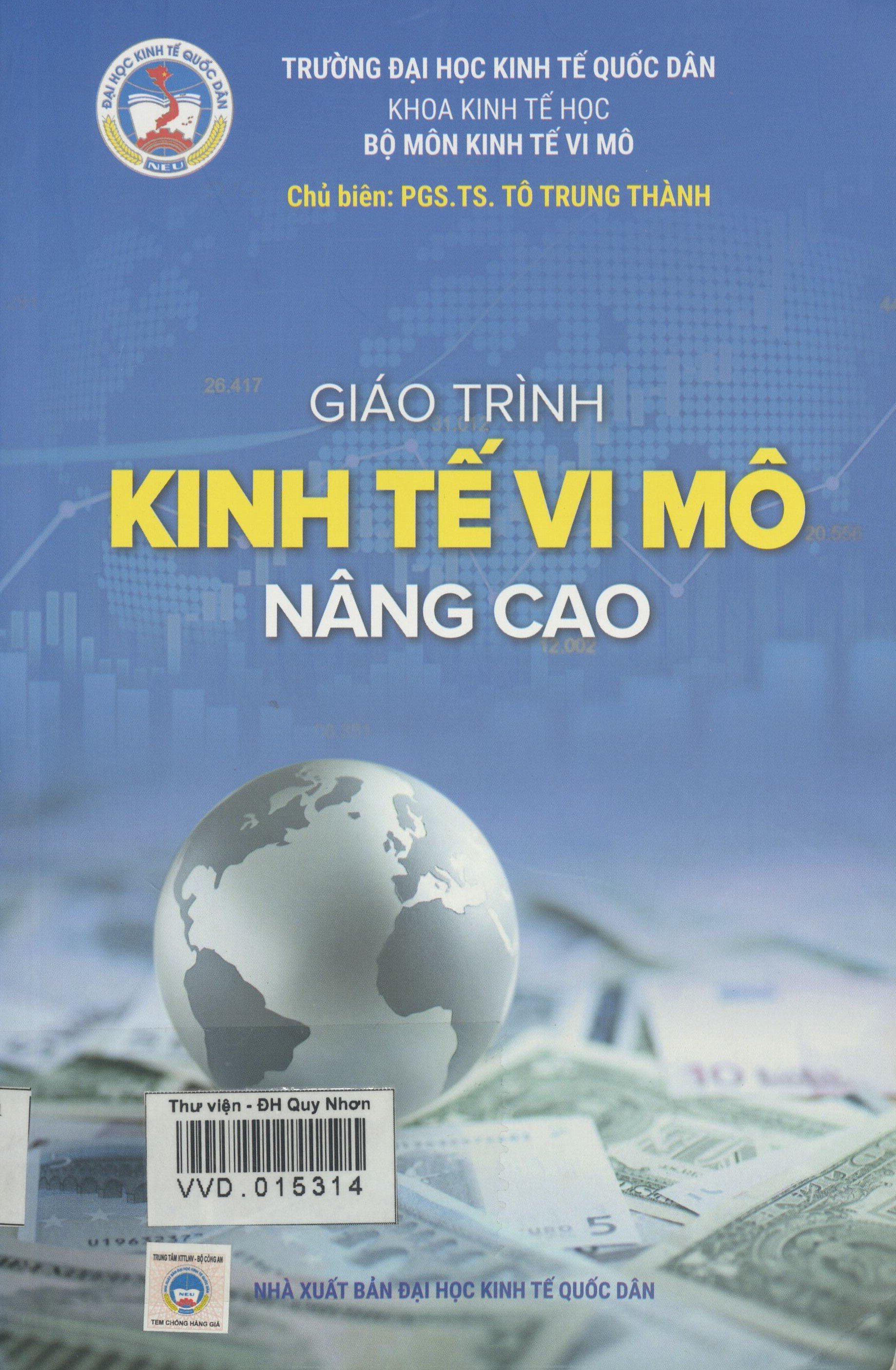 Giáo trình Kinh tế vi mô nâng cao