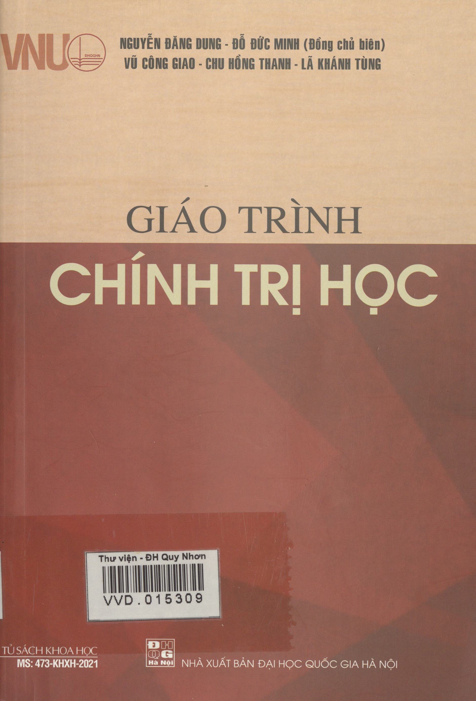 Giáo trình Chính trị học