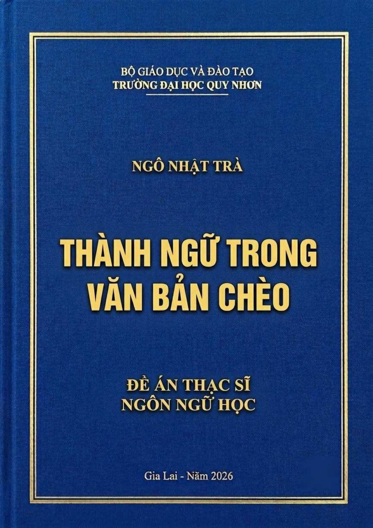 Thành ngữ trong văn bản chèo