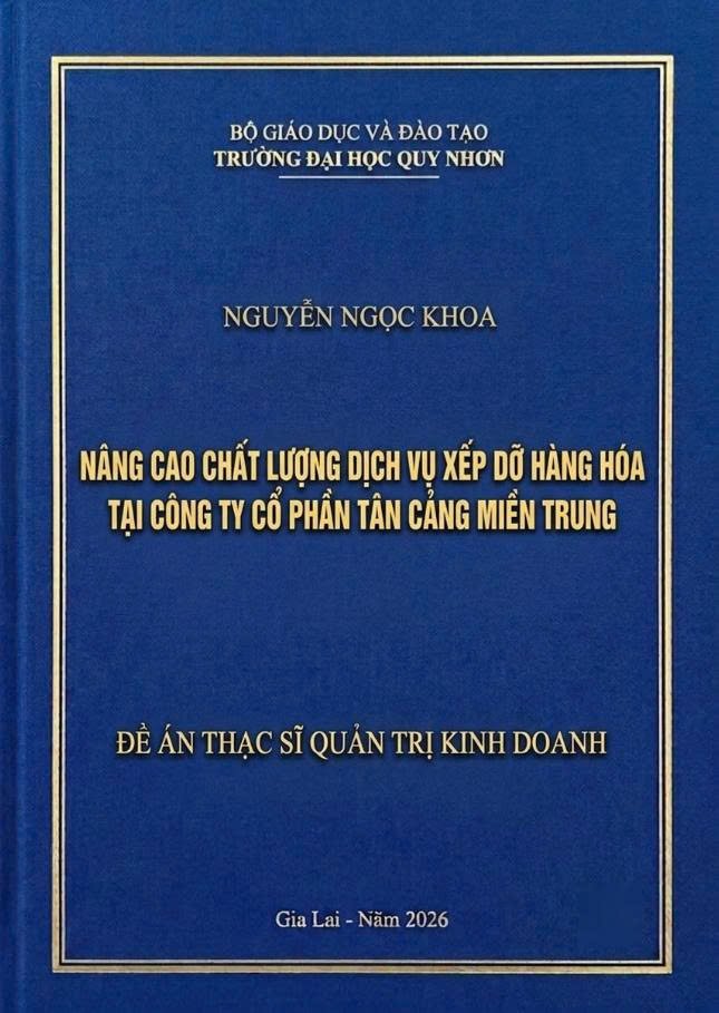 Nâng cao chất lượng dịch vụ xếp dỡ hàng hóa tại Công ty Cổ phần Tân Cảng Miền Trung
