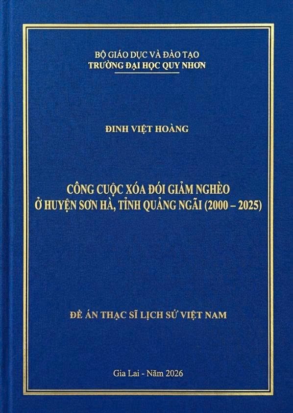 Công cuộc xóa đói giảm nghèo ở huyện Sơn Hà, tỉnh Quảng Ngãi (2000 - 2025)