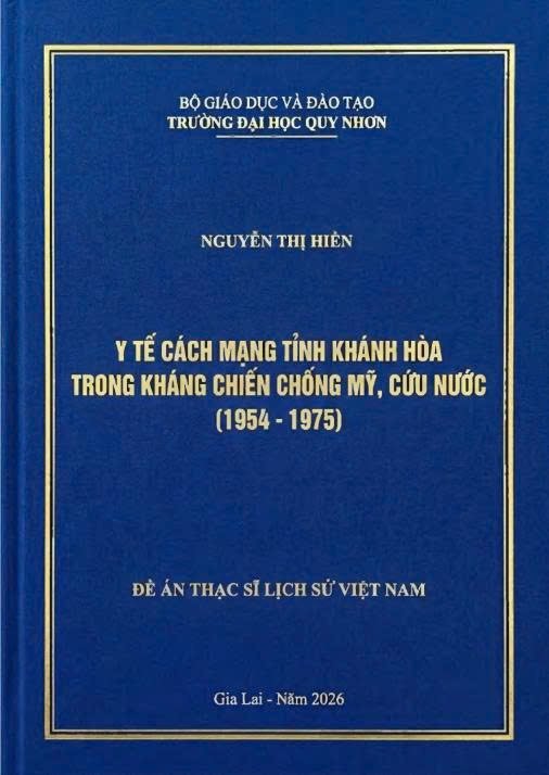 Y tế cách mạng tỉnh Khánh Hòa trong kháng chiến chống Mỹ, cứu nước (1954 - 1975)