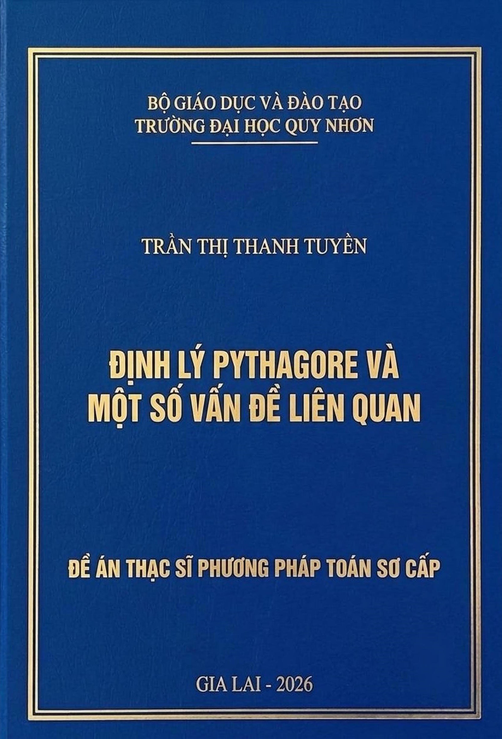 Định lý Pythagore và một số vấn đề liên quan