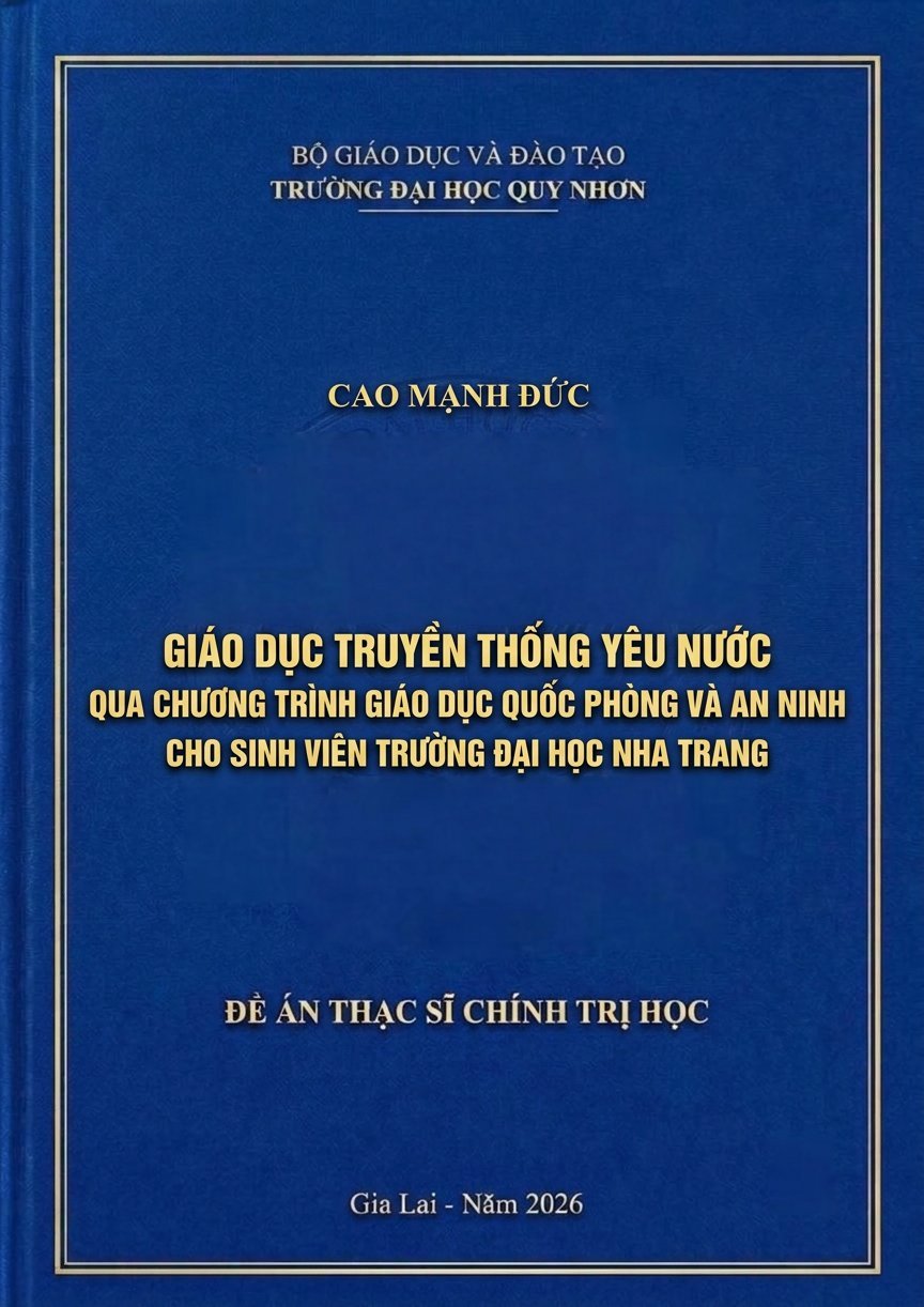 Giáo dục truyền thống yêu nước qua chương trình Giáo dục Quốc phòng và An ninh cho sinh viên Trường Đại học Nha Trang