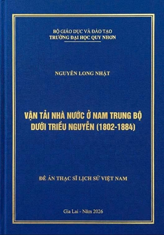 Vận tải nhà nước ở Nam Trung Bộ dưới triều Nguyễn (1802-1884)