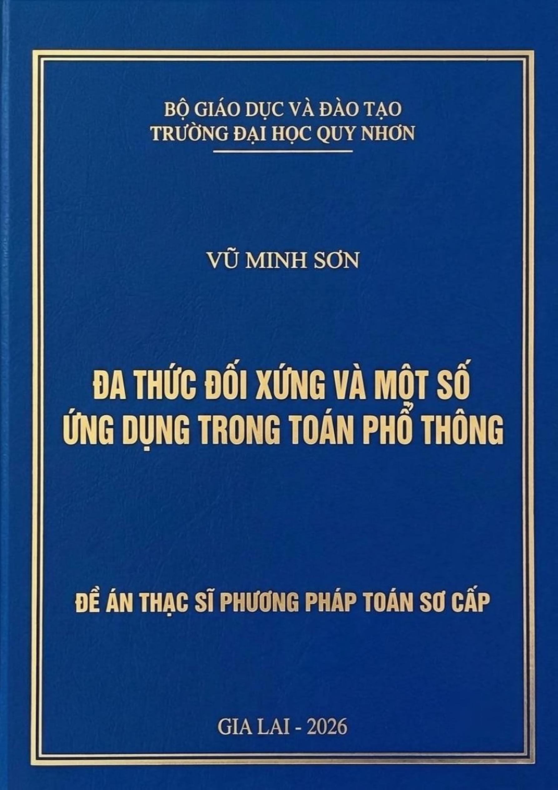 Đa thức đối xứng và một số ứng dụng trong toán phổ thông