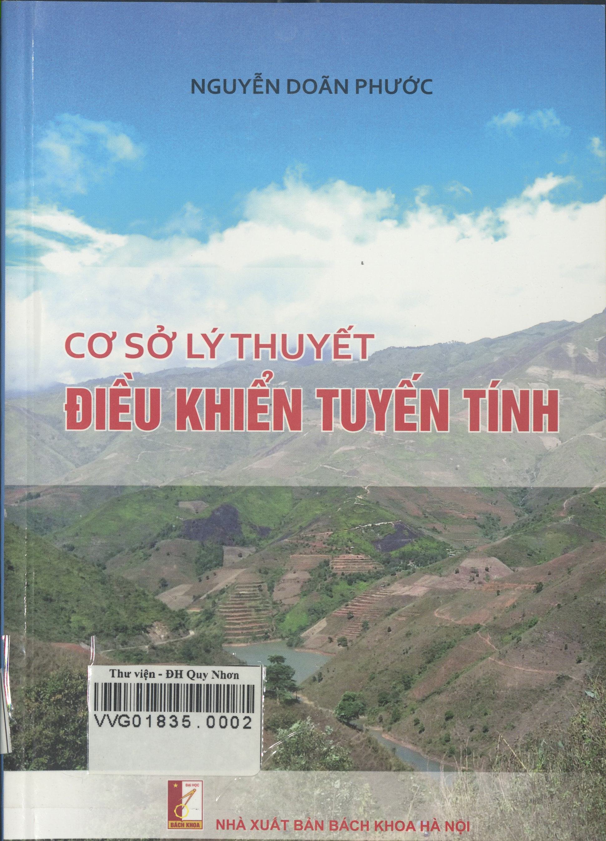 Cơ sở lý thuyết điều khiển tuyến tính