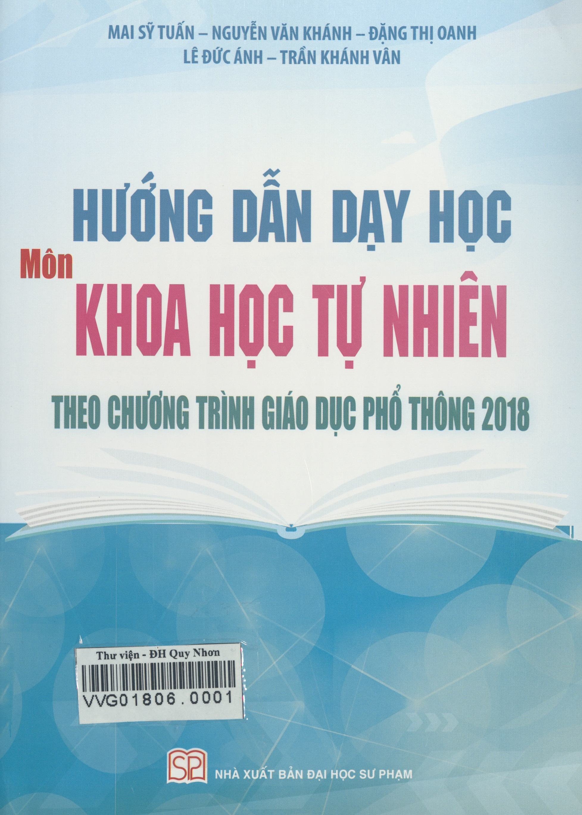 Hướng dẫn dạy học môn Khoa học tự nhiên theo Chương trình giáo dục phổ thông 2018