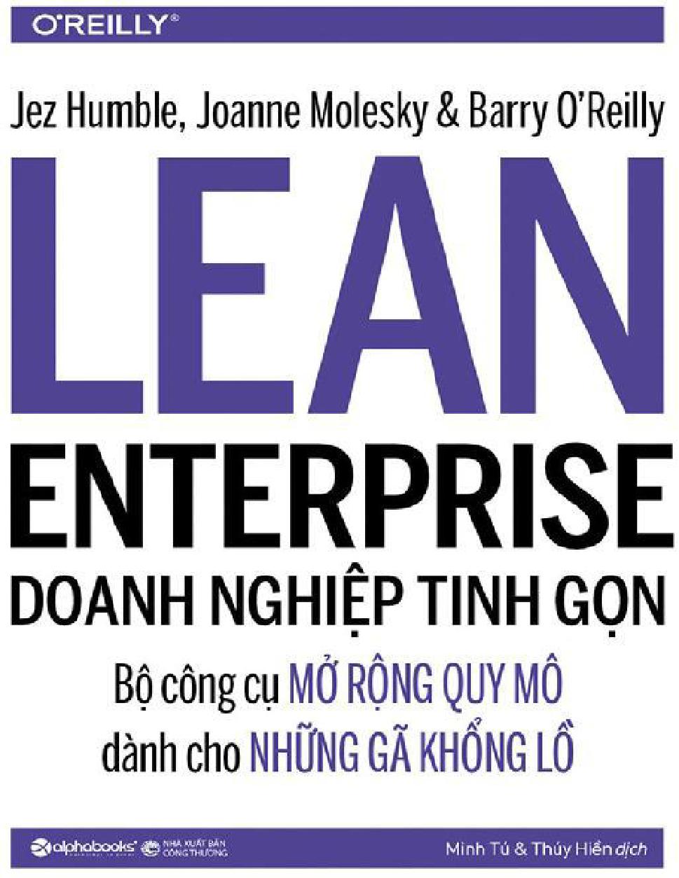 Doanh nghiệp tinh gọn : Bộ công cụ đổi mới dành cho những gã khổng lồ