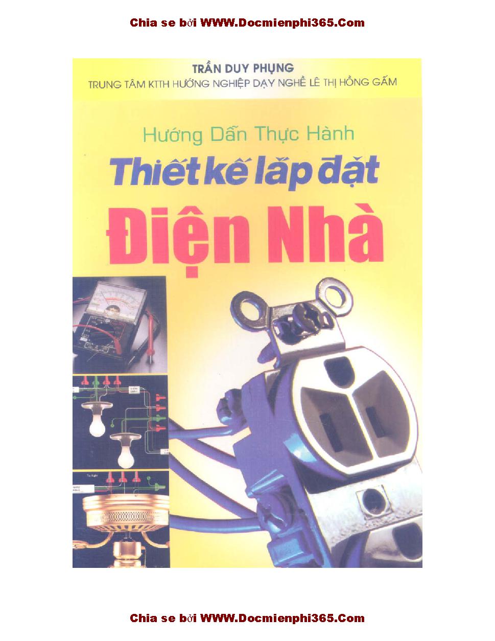 Hướng dẫn thực hành thiết kế lắp đặt điện nhà