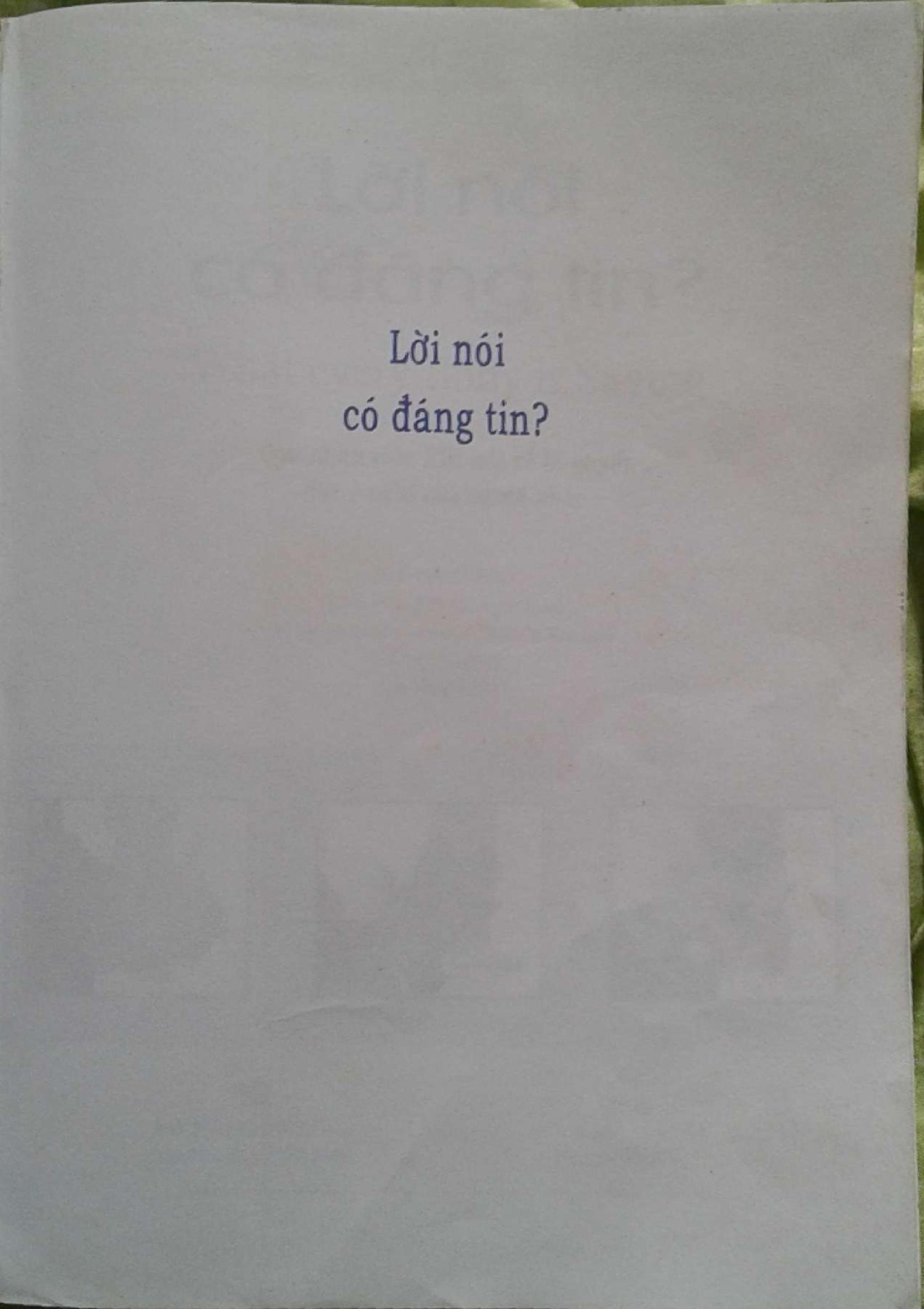 Lời nói có đáng tin? = What every Body is Saying? : Cựu nhân viên FBI nói về bí quyết đọc ý nghĩa của người khác