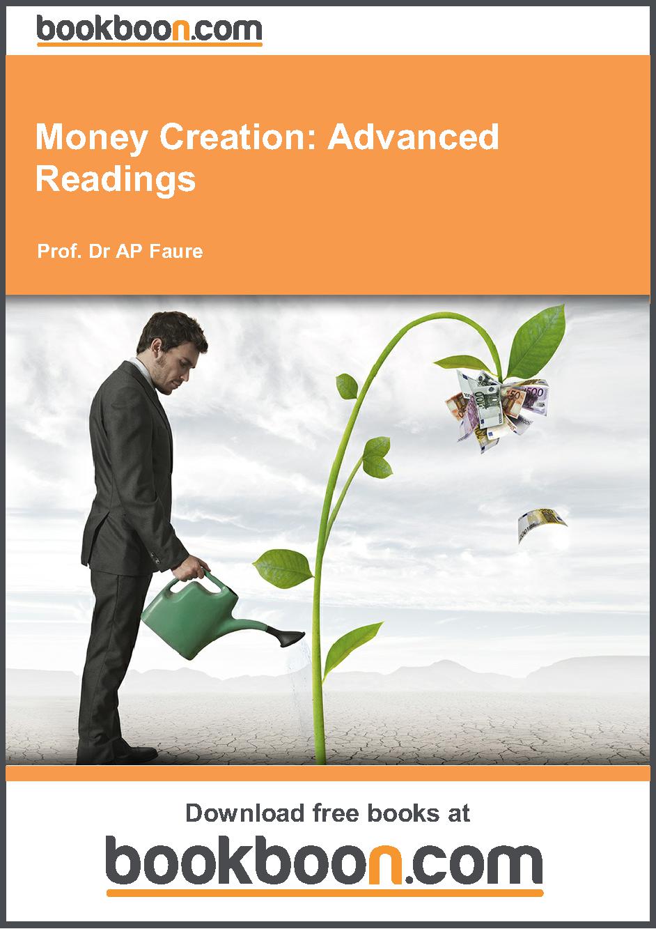 Money creation: Advanced readings