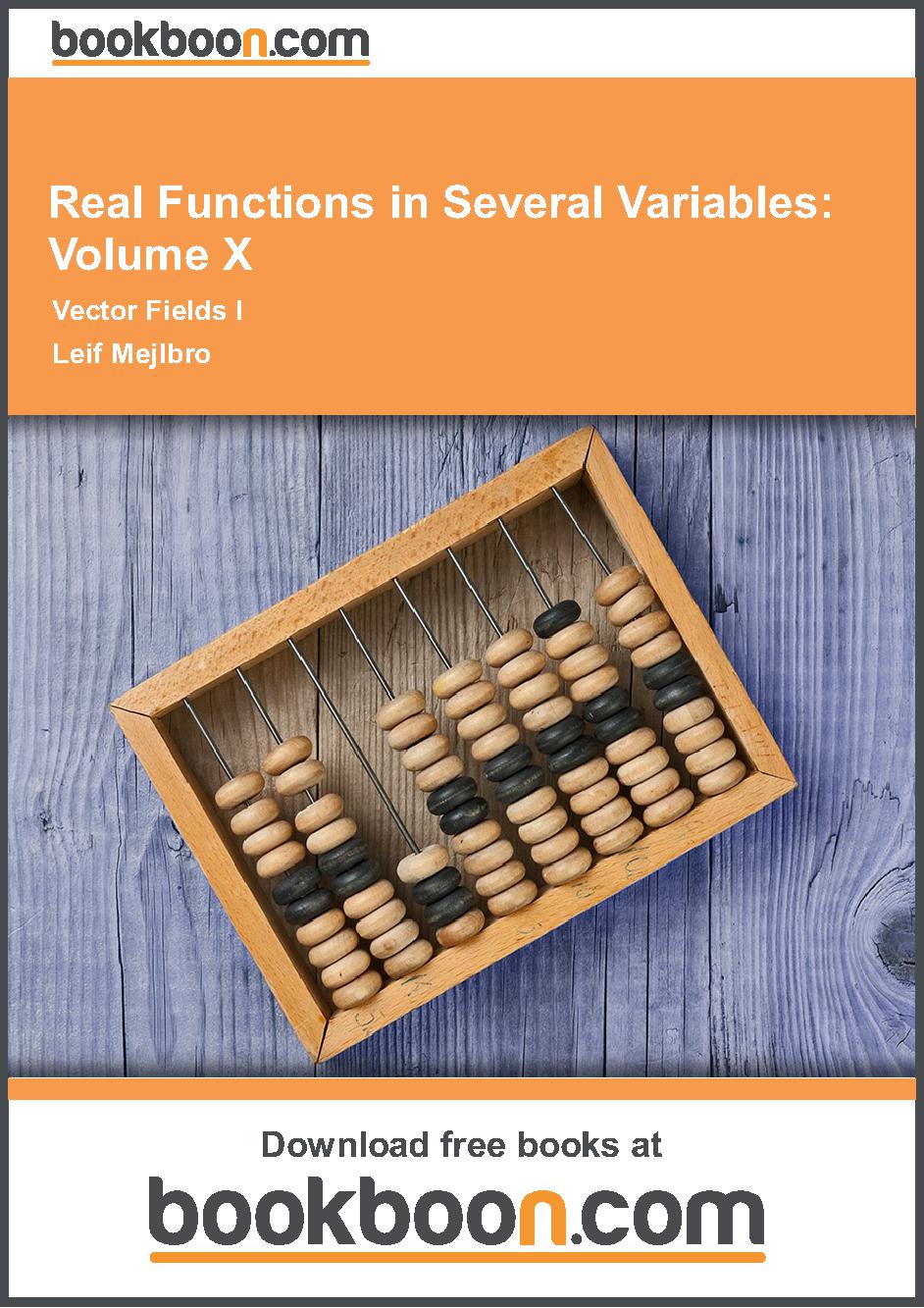 Real functions in several variables : Volume-X vector fields I tangential line integral and gradient field gaub's theorem