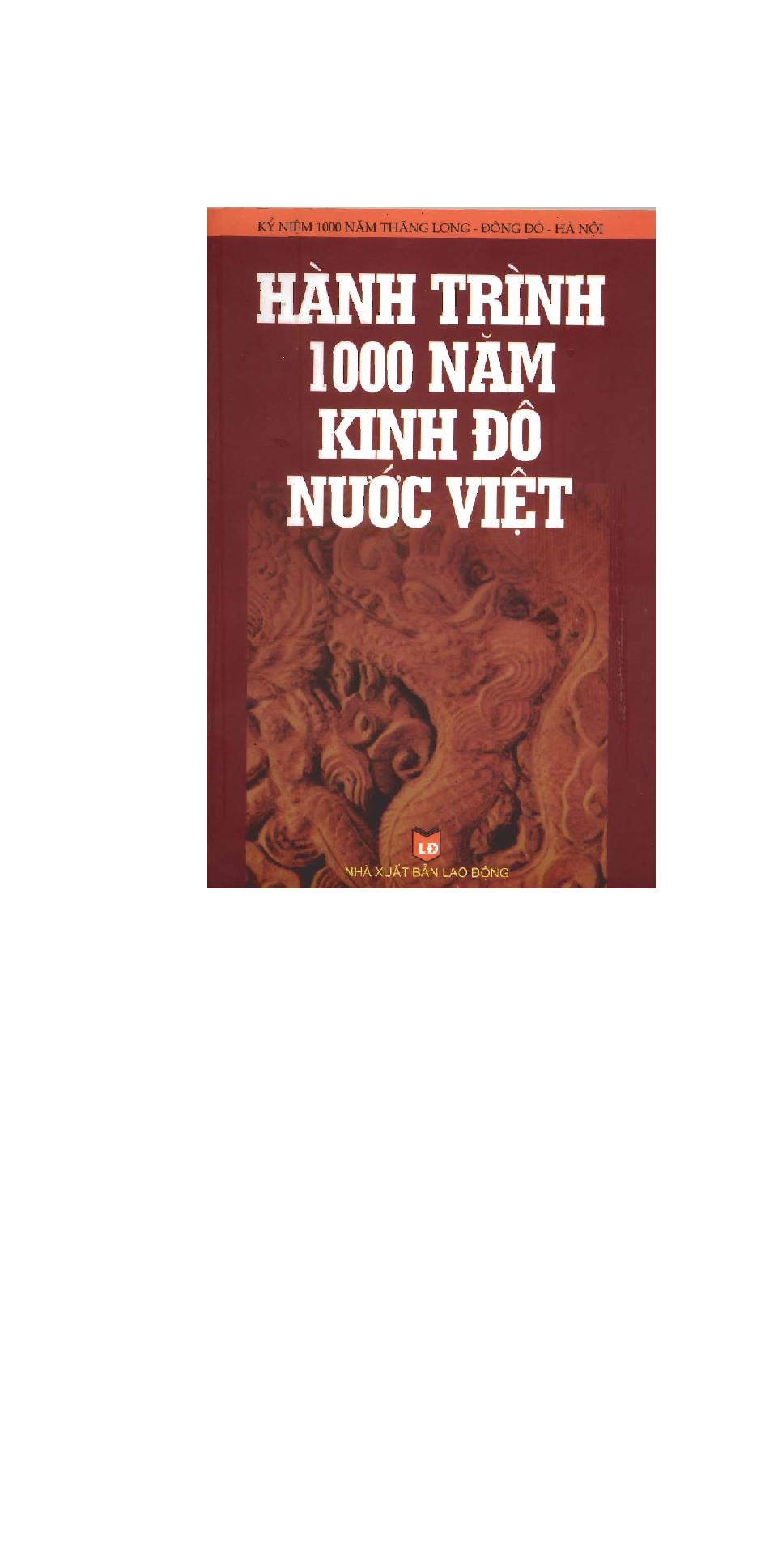 Hành trình 1000 năm Kinh đô nước Việt